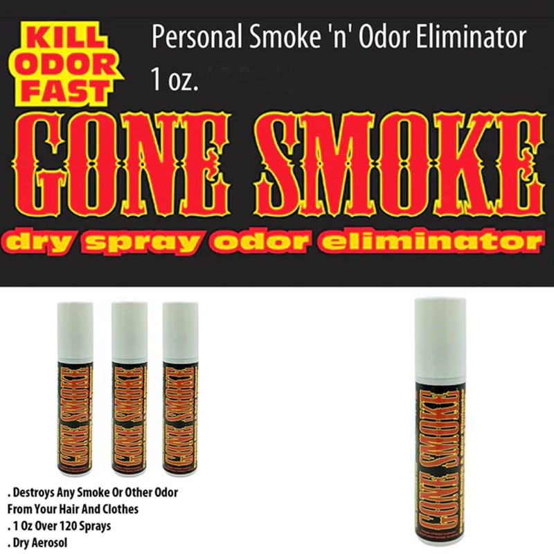 Gone Smoke for Hair and Clothes- Personal Smoke n Odor