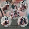 Grip Strength Trainer 6-Pack,50LB-300LB,Metal Non-Slip Grip,Heavy Duty Grip Strengthener,Wrist Forearm