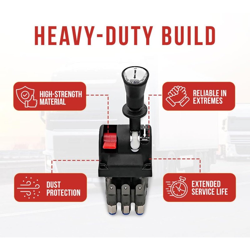 Mytee Products Cabin Control Valve - Dump Control Truck Tipper