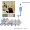 Black Cat Adult Paint by Number,Funny Bathing Cat Adults' Paint-by-Number
