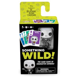 Something Wild Family Card - Nightmare Before Christmas(Includes Collectable Mini POP!) Ideal For Children Ages 6 And Up - Fun For The Whole Family - Funko Board Game 48722
