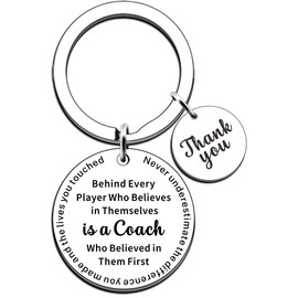TTOVEN Coach Gifts Football Coach Gifts Football Coach Keyring Football Coach Gifts for Men Coach Gifts for Men Football Coach Gifts for Women Thank You Gifts for Men