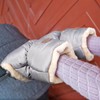 Orzbow Pram Hand Warmer, Artificial Lambskin Hand Muff for Prams,