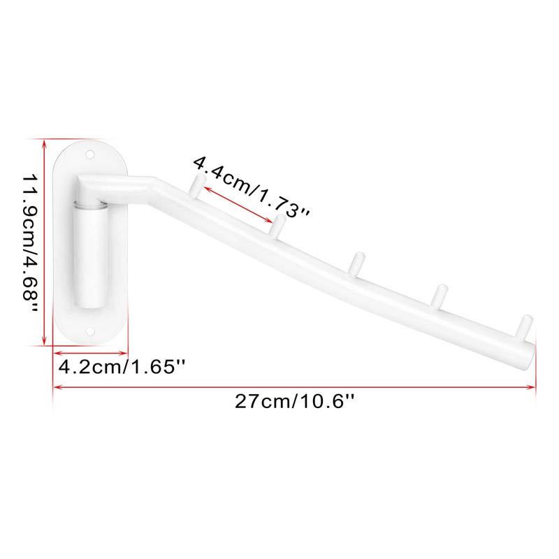 Sumnacon Folding Wall Hanger Rack, Wall Hanger, Wall Hanger, 5