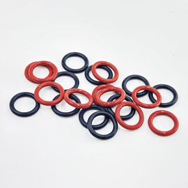 20PCS RC Airplane O Ring Brushless Motor Propeller Protector O Ring Fixed Propeller Protection for RC Plane Helicopter DIY Model Aircraft Parts (Mix Color)