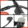 A-Premium Rear Driver or Passenger Brake Pad Wear Sensor Compatible