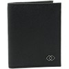 Alpine Swiss Double Diamond RFID Business Card Case Wallet Crosshatch