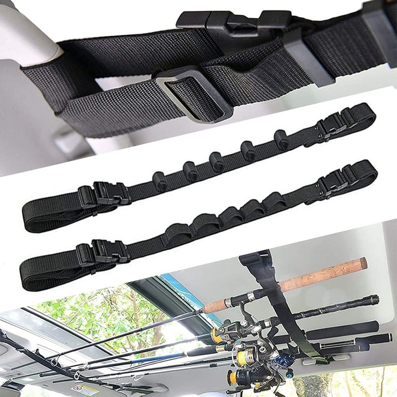 Car Rod Carrier, Rod Keeper Belt, Magic Car Fixing Multi