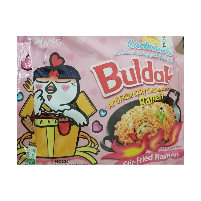 Samyang Cream Carbonara Buldok Chicken Ramen Noodle