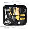 Longruner Watch Repair Tool Kit, Professional Portable Watch Tools Back