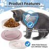 Raised Cat Dog Slow Feeder Bowl with Stand, Cat Slow