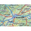 Tennessee State Map - 16.5 x 58.1 Inches - Paper