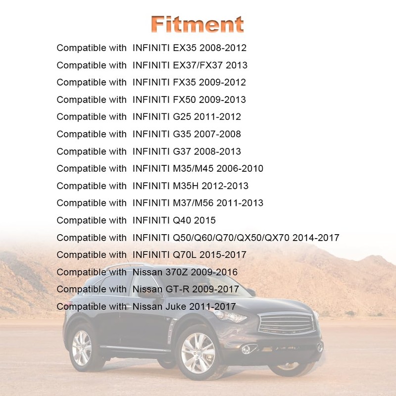 WMPHE Engine Cooling Fan Control Module Compatible with Infiniti EX35