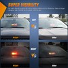 Nilight Emergency Strobe Lights, Windshield Hazard Warning Safety Flash Lights