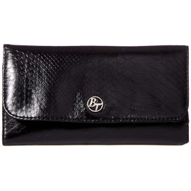 BellaTerra Cosmetics 10-Piece Makeup Brush Set – Travel Compact Vegan & Cruelty-Free Tools with Soft Synthetic Bristles – Black Handle Brushes for Foundation, Powder, Blush, Eyeshadow, and Highlight