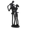 AB Tools Family of 3 Piggy Back Silhouette Figurine Statue