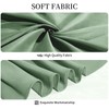 Easy-Going 6 Pack Sage Green Tablecloths 108 Inch-Round for 8