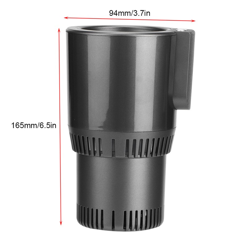 ABS Aluminum 12V Smart Electric Cup Heating Cooling Mug Kettle