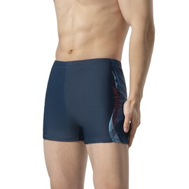 361º Jammers Swimsuit for Men,Competition Lap Swim Suit, Square Leg Endurance Training for Beach Holiday Navy Blue