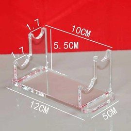 SKTMH Pen Holder, Acrylic, Pen Holder, Transparent, Stylish, Interior, Miscellaneous Goods, Fountain Pen, Pencil, Ballpoint Pen, Can Hold 2 Pens, Easy to Use, Portable, Convenient, Stationery Storage,