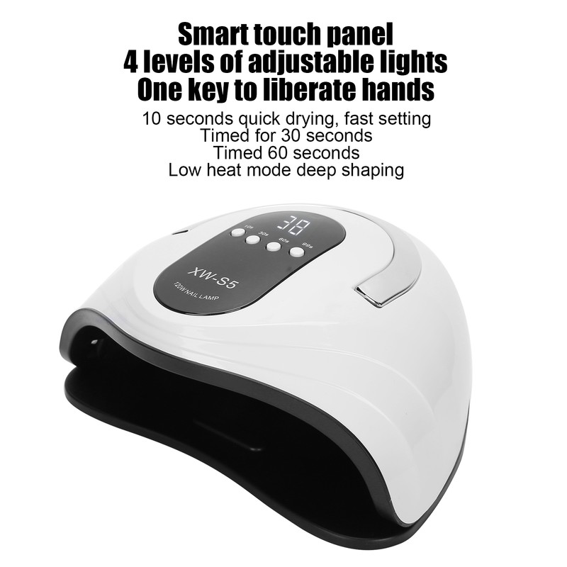 UV Nail Gel Polish Light Dryer Portable Intelligent Sensor Manicure