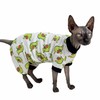 Sphynx Cat Four Leg Cotton Pajamas Elastic Pet Clothes for