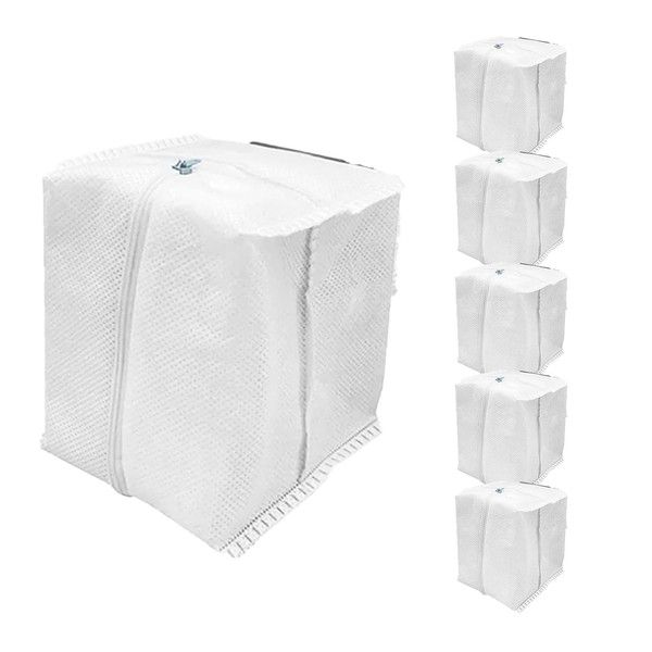 Goodsby 6 Pack Reusable Zippered Dust Bags Compatible with iRobot
