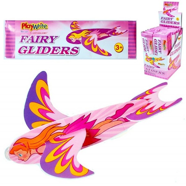 12 x Pink Flying Fairy Gliders