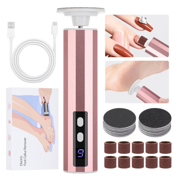 Hailicare Electric Callus Remover Powerful Electric Foot File Grinder Sander