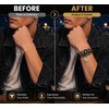 Starry Sky Zodiac Luminous Leather Bracelet for Men & Women