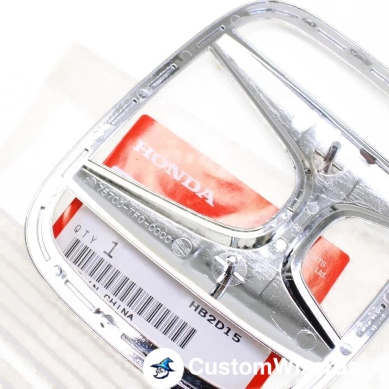 Honda Civic 4Dr Sedán Fit Front Grille H Emblem 75700-TF0-000
