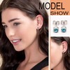 Artskin 3 Pairs/Set Women's Stud Earrings Titanium Girls' Earrings Hypoallergenic