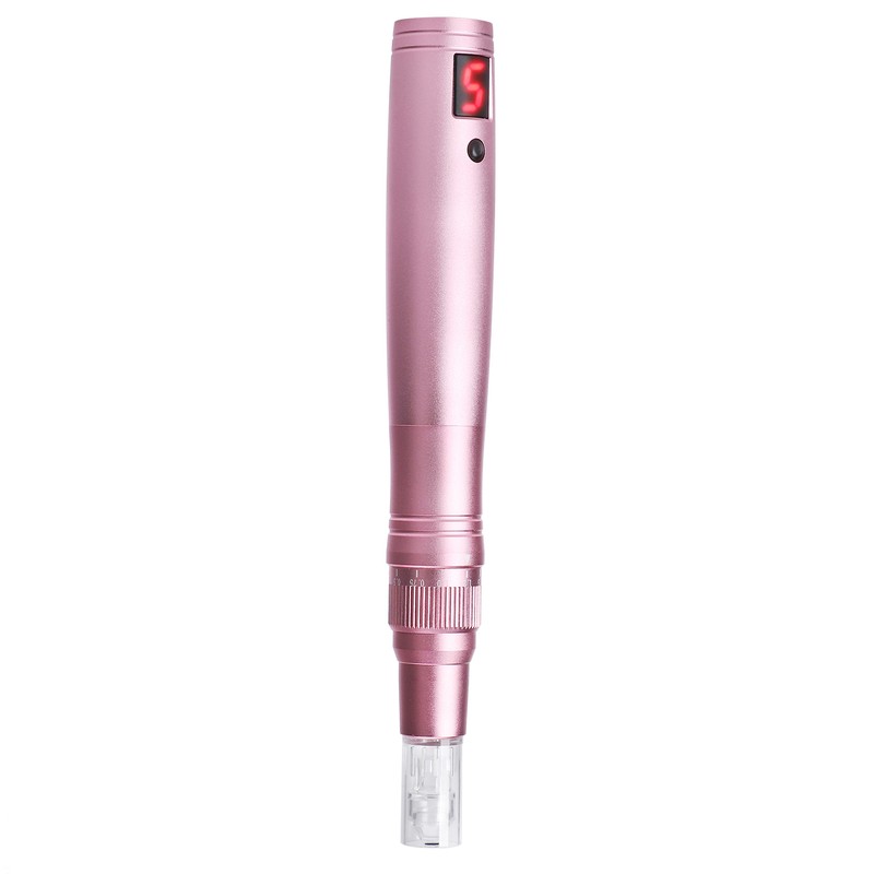 Electric Micro Needle Pen Rechargeable 5 Gears Derma Rolling Pen