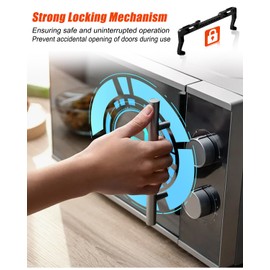 AUGREX Microwave Door Latch Fits for Electrolux Frigidaire Gibson Kelvinator Westinghouse Sears/Kenmore and Others Microwaves, Replace 5304522796 AP6979662 etc.