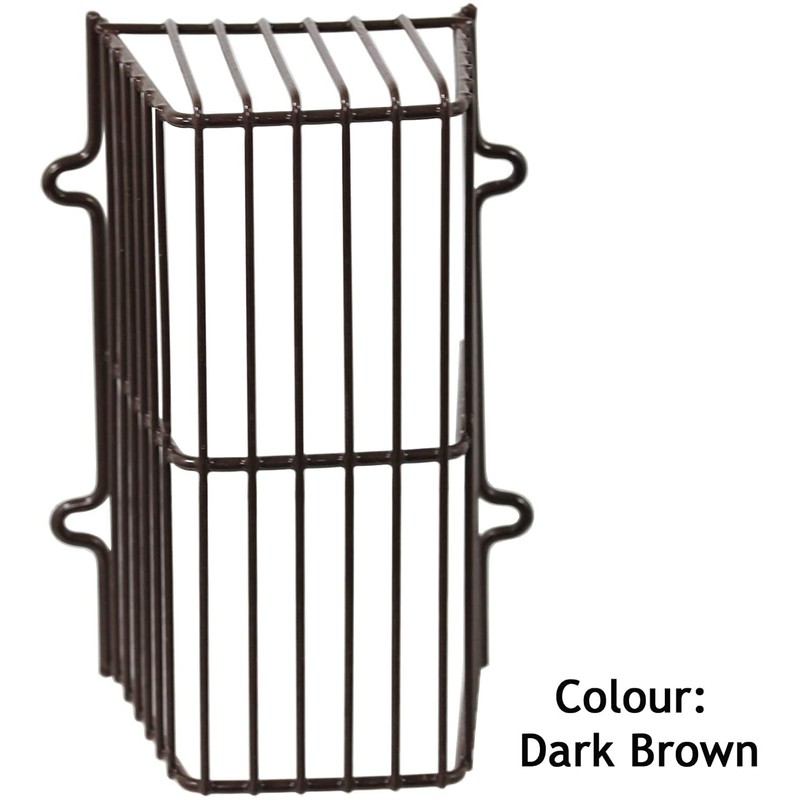 SPARES2GO Universal Plastic Coated Overflow Guard Boiler Relief Outlet Cage
