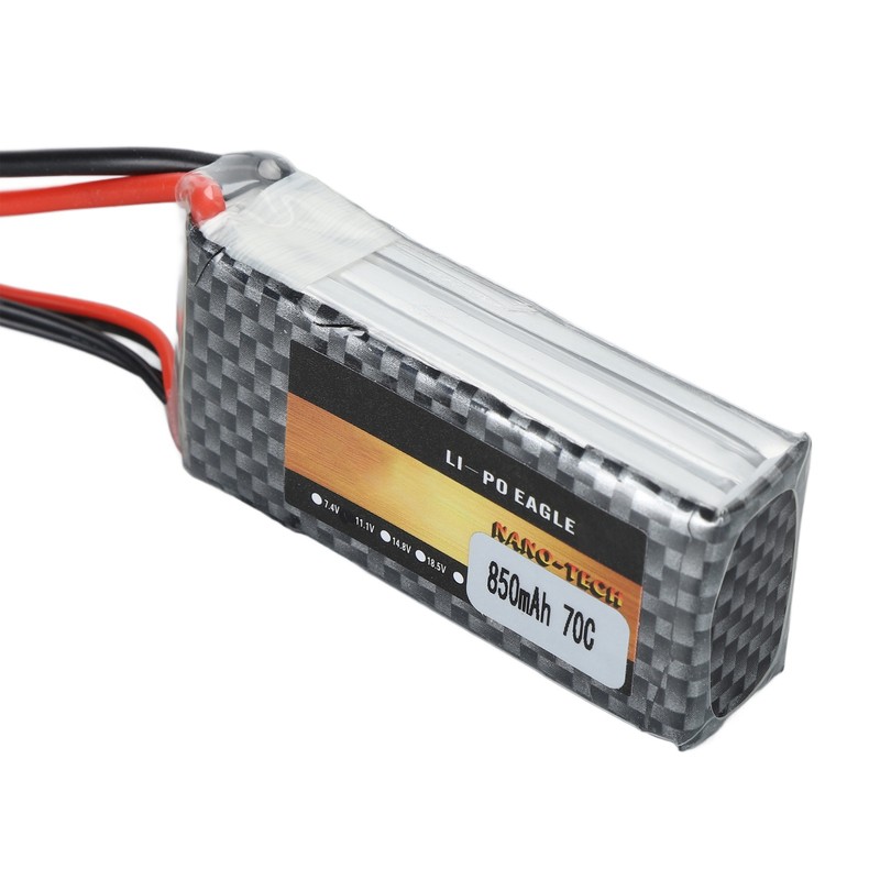 Drone Lithium Battery 11.1V 3S 850mah with XT60 Plug RC