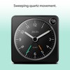 ZEON Travel Analogue Alarm Clock with Light and Snooze Function,