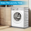 Washing Machine Drain Pan Silicone mat 27''x27'', Non-Slip Washer Drip