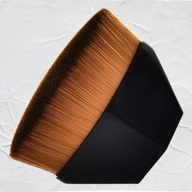 Portable Makeup Brush Mini Foundation 1pc (Case Included) 4ea