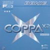 Donic Coppa X2 Platin Soft Table Tennis Rubber (Black, MAX)