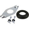 TC Close Coupling Kit for WC Toilet Pan Cistern Doughnut Fixings Plate Metal-Rubber Donut