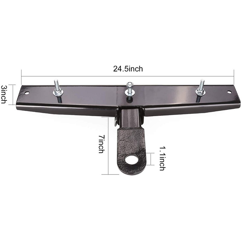10L0L Golf Cart Trailer Hitch and Receiver for EZGO TXT