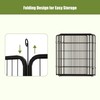 Dog Playpen - 40 Inch 8 Panel Foldable Exercise Dog