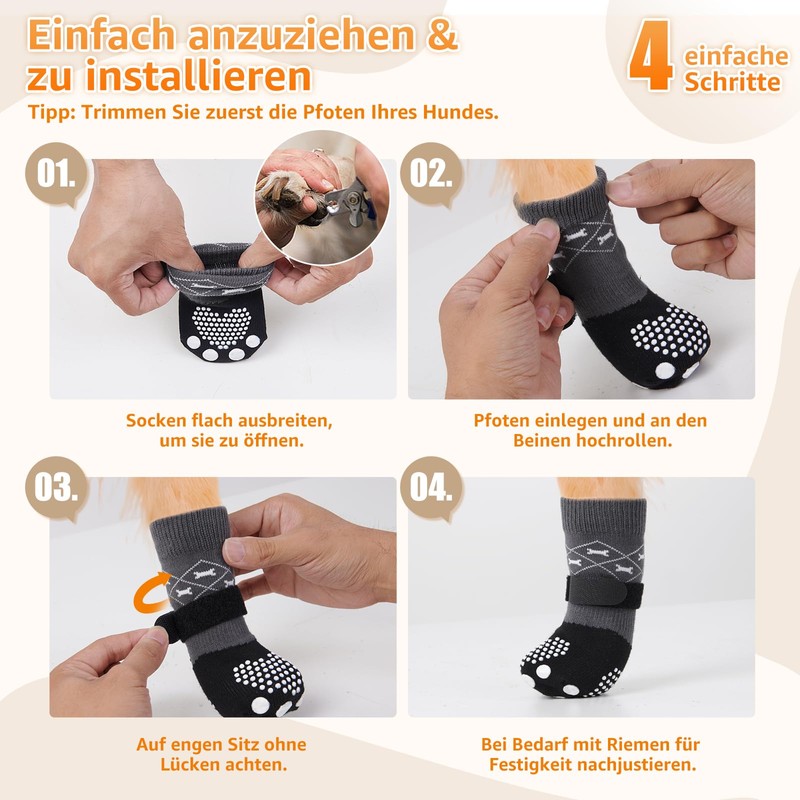 PICK FOR LIFE Non-slip dog socks