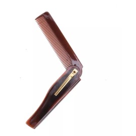 By wilamp Peine Plegable De Bolsillo Portátil Cabello Barba Y Bigote