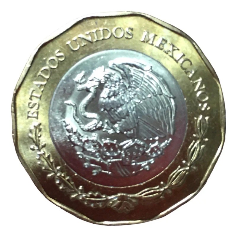 Monedas De 20 Pesos, México - Tenochtitlan