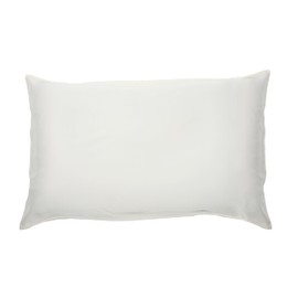 Bamboo Anti-Acne Pillowcase | Infused with Silver Ions | Eliminates 99% of Acne Causing Bacteria | 400TC Bamboo Lyocell | Envelope Style, Queen Size (White)