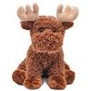 Bearington Morton The Moose Stuffed Animal, 10.5 Inch Plush Moose