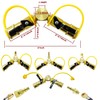 MCAMPAS 1/4" Propane Y Splitter Adapter Kit - 2-Way RV