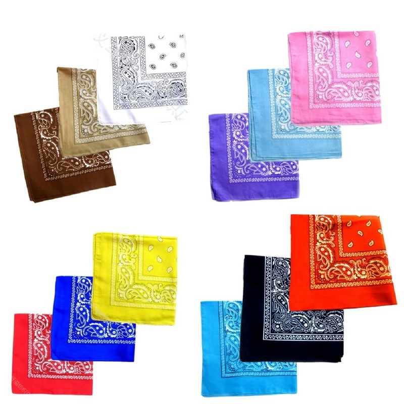 [Kai La Nalu] Bandana, 3 Color Set, Large Handkerchief, Lunch